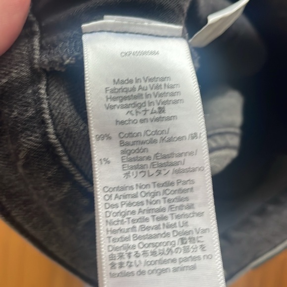 Madewell The Perfect Vintage Straight Jean Cosner Wash Size 23 Gray Denim - Picture 8 of 10